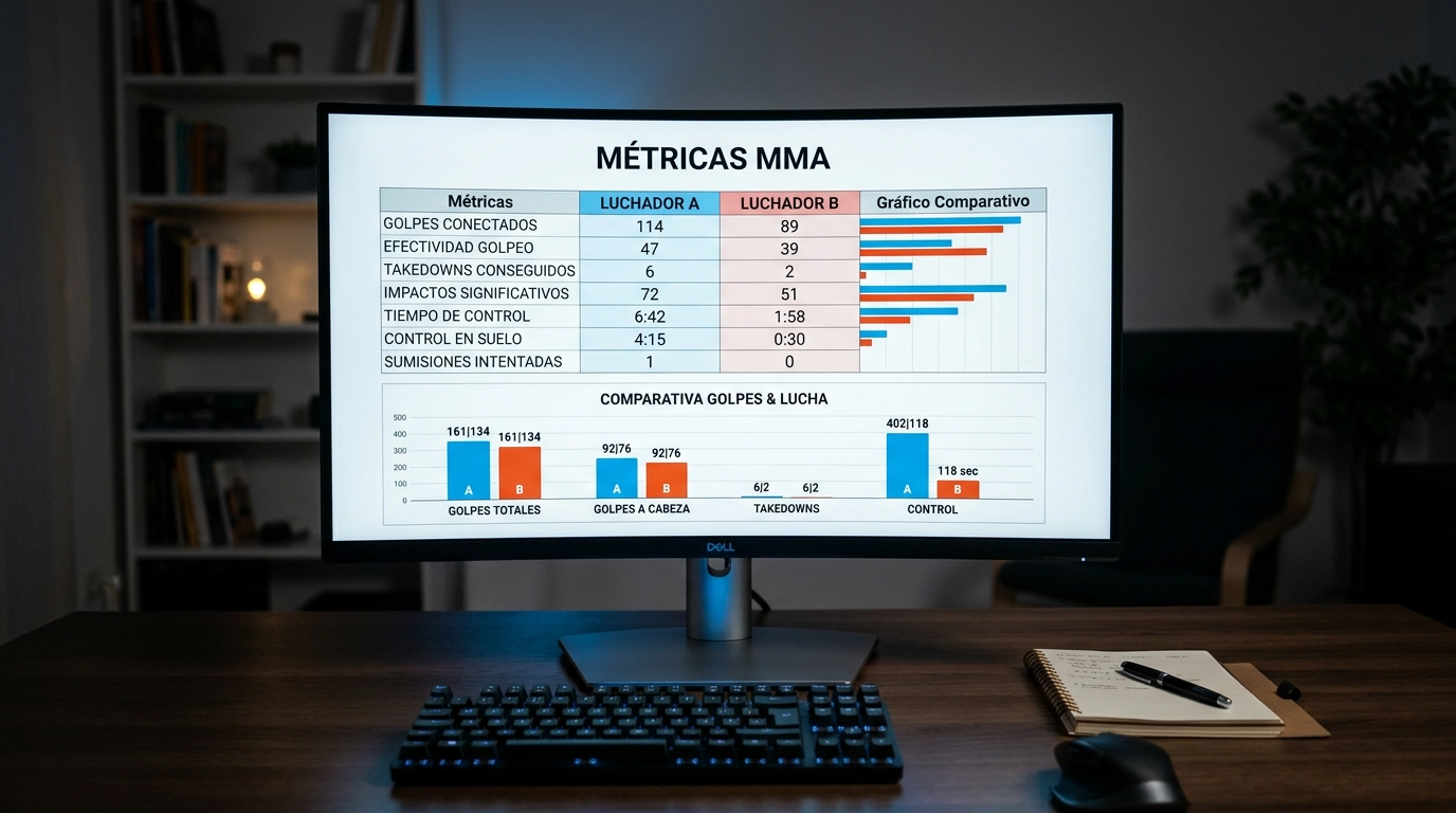 Análisis de matchups UFC para apuestas con striking y grappling
