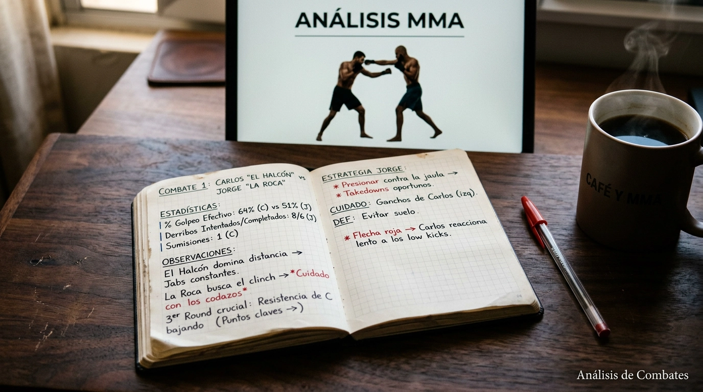 Estrategias de apuestas UFC basadas en datos y análisis de combates MMA
