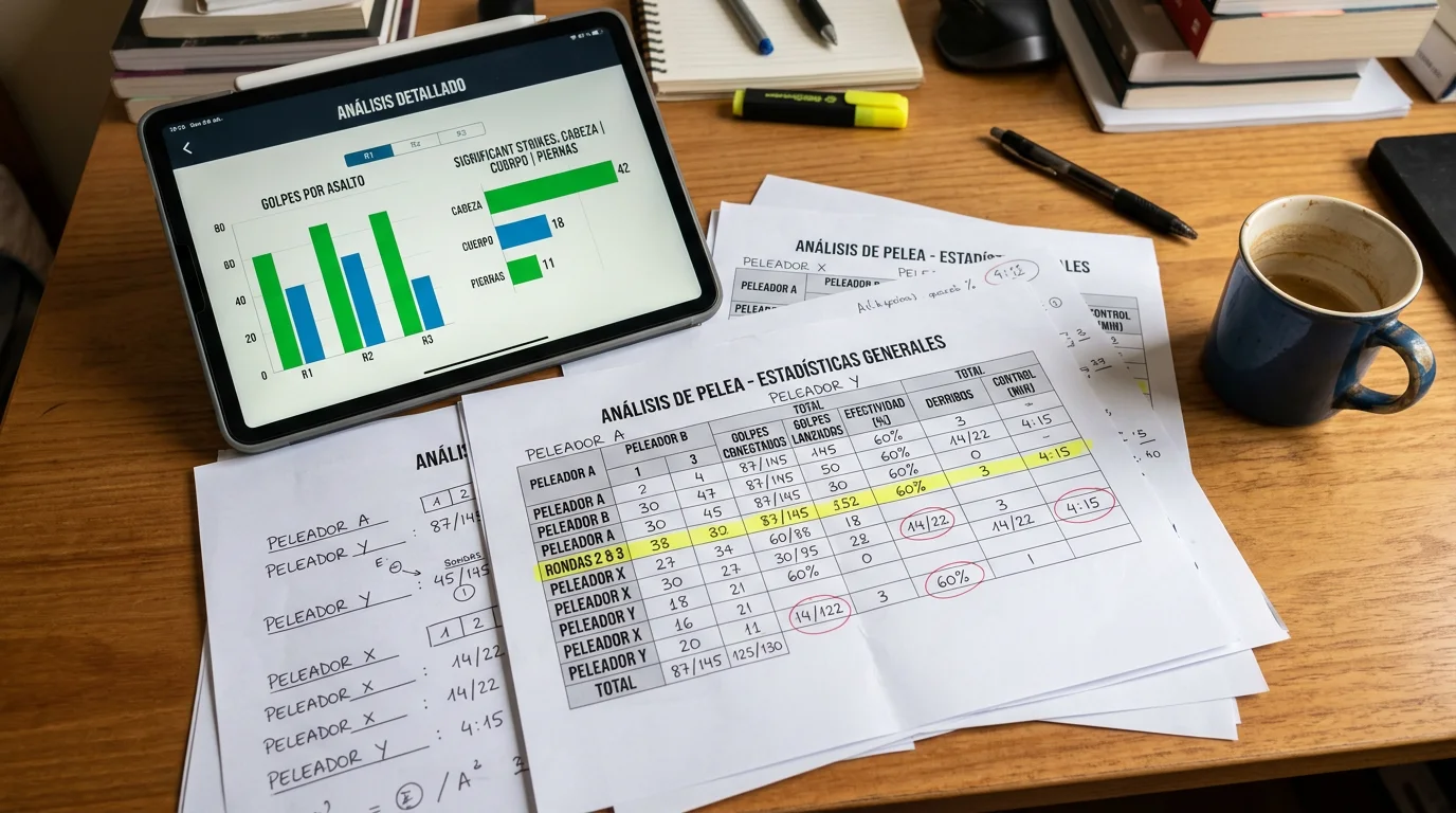 Cómo evaluar pronósticos y predicciones de peleas UFC